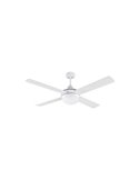 Ventilateur de plafond à moteur AC MILLAR blanc avec lumière 2xE27