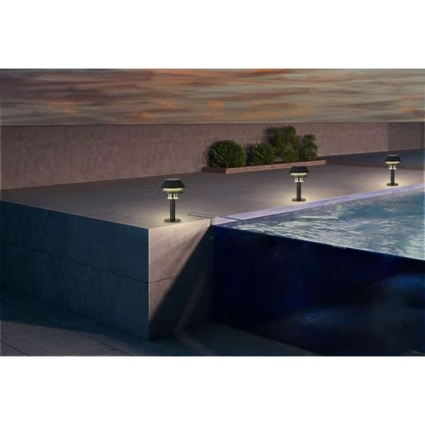Baliza para Exterior 33cm CHIAPPERA Bombilla excl.1xE27 40W IP65 | LeonLeds