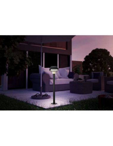 Poste para Exterior 80cm CHIAPPERA Bombilla excl.1xE27 40W IP65 | LeonLeds