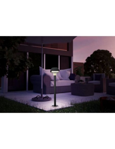Poteau extérieur 80cm Ampoule CHIAPPERA sans 1xE27 40W IP65 | LéonLeds