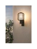 Aplique Exterior Rejilla RAVELLO Bombilla excl.1xE27 28W IP44 | LeonLeds