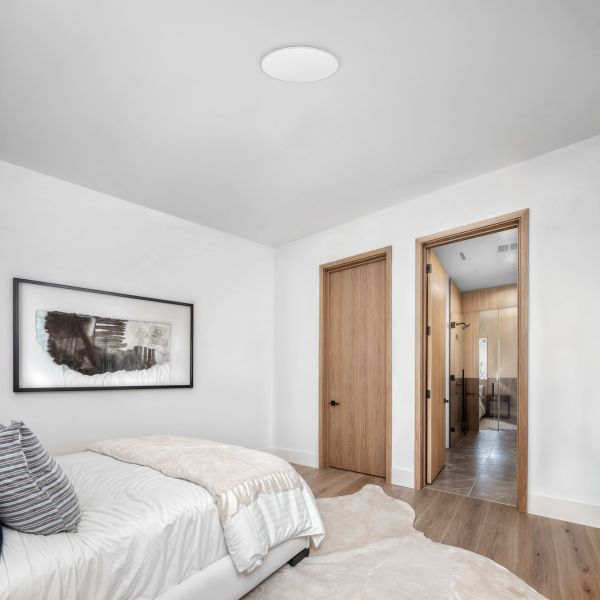 Plafon LED branco ultrafino fino 24W...