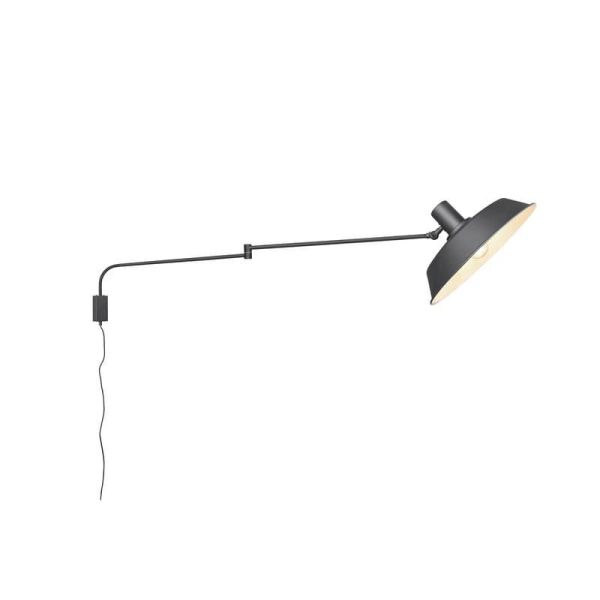 Aplique de Pared Brazo Orientable Pantalla Metálica BOLDER | LeonLeds