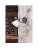 Aplique de Pared Estilo Clásico Pantalla Vidrio TRADITIO | LeonLeds