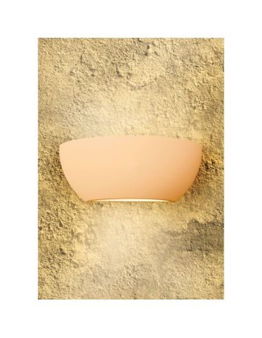 Applique murale en plâtre personnalisable ROMA Up and Down Light | LéonLeds