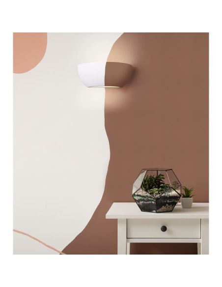 Aplique Pared Yeso Personalizable ROMA Luz Arriba y Abajo | LeonLeds