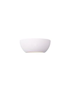 Applique murale en plâtre personnalisable ROMA Up and Down Light | LéonLeds