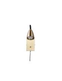 Aplique Pared Brazo Lector Interruptor Integrado WANDA Bronce | LeonLeds