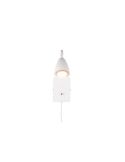 Aplique Pared con Lector Interruptor Integrado WANDA Blanco | LeonLeds