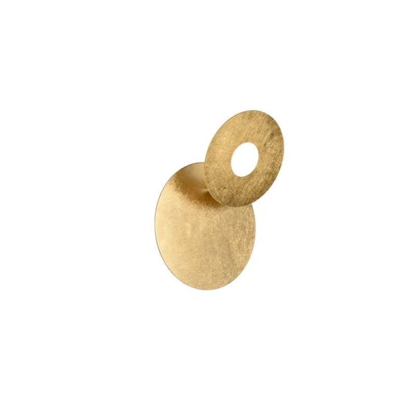 Aplique Pared LED Orientable Iluminación Indirecta LEANO 6W 3000K IP20 Redondo | LeonLeds