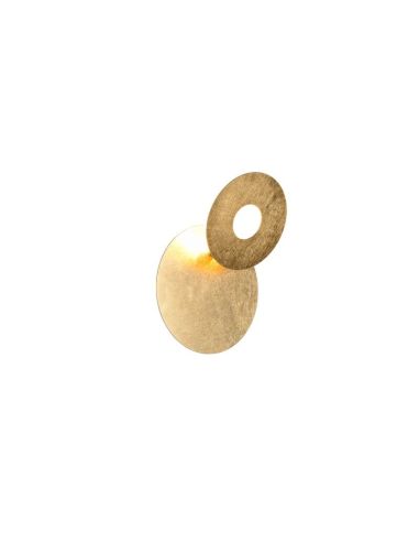 Aplique Pared LED Orientable Iluminación Indirecta LEANO 6W 3000K IP20 Redondo | LeonLeds