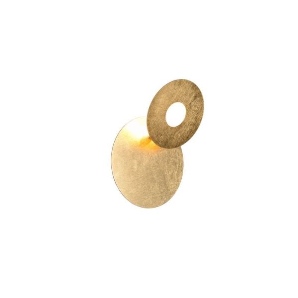 Aplique Pared LED Orientable Iluminación Indirecta LEANO 6W 3000K IP20 Redondo | LeonLeds