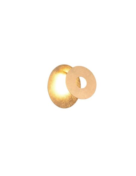 Aplique Pared LED Orientable Iluminación Indirecta LEANO 6W 3000K IP20 Redondo | LeonLeds