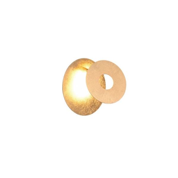 Aplique Pared LED Orientable Iluminación Indirecta LEANO 6W 3000K IP20 Redondo | LeonLeds