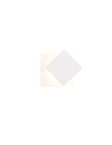 Aplique Pared LED MIO 6W 3000K Iluminación de Ambiente Cuadrado | LeonLeds