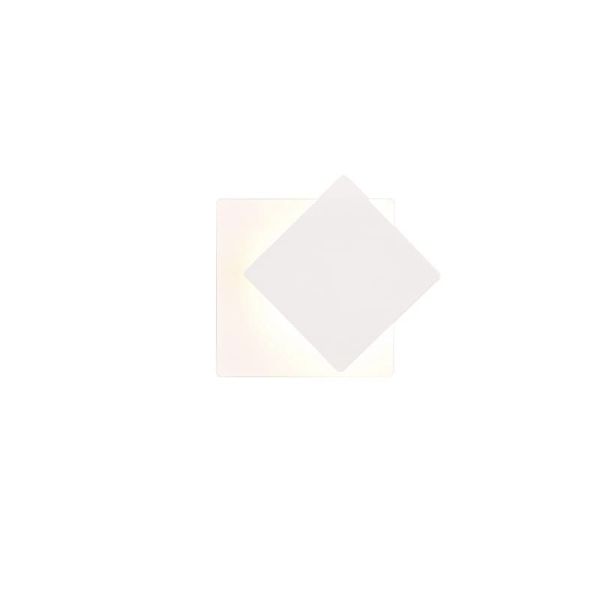 Aplique Pared LED MIO 6W 3000K Iluminación de Ambiente Cuadrado | LeonLeds