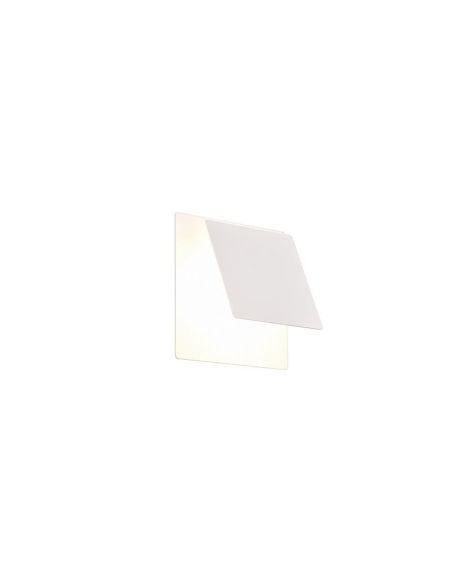 Aplique LED MIO 6W 3000K Iluminação ambiente quadrada | LeonLeds