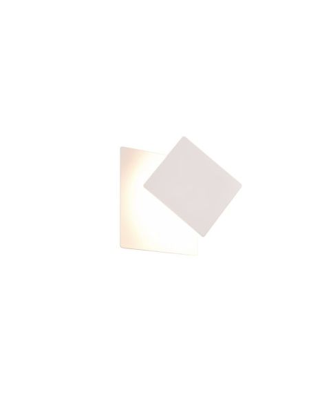 Aplique Pared LED MIO 6W 3000K Iluminación de Ambiente Cuadrado | LeonLeds