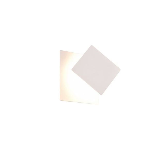 Aplique Pared LED MIO 6W 3000K Iluminación de Ambiente Cuadrado | LeonLeds