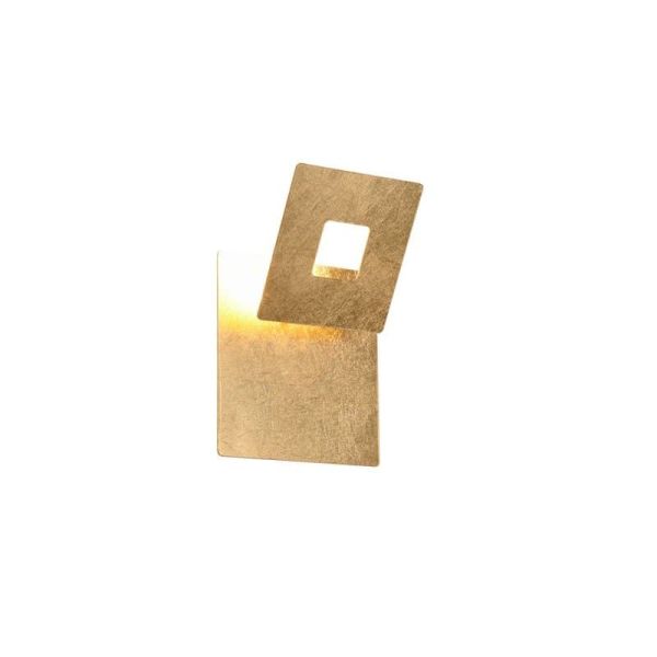 Aplique Pared LED Orientable Iluminación Indirecta LEANO 6W 3000K IP20 Cuadrado | LeonLeds