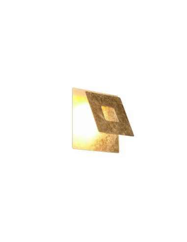 Aplique Pared LED Orientable Iluminación Indirecta LEANO 6W 3000K IP20 Cuadrado | LeonLeds