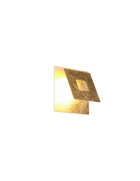 Aplique Pared LED Orientable Iluminación Indirecta LEANO 6W 3000K IP20 Cuadrado | LeonLeds