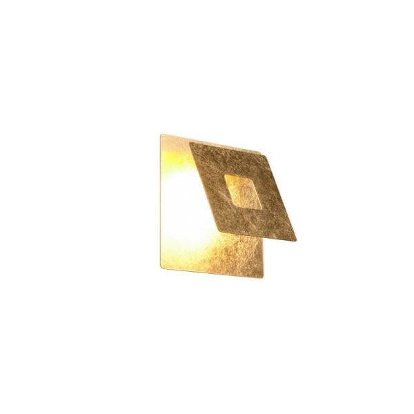 Aplique Pared LED Orientable Iluminación Indirecta LEANO 6W 3000K IP20 Cuadrado | LeonLeds