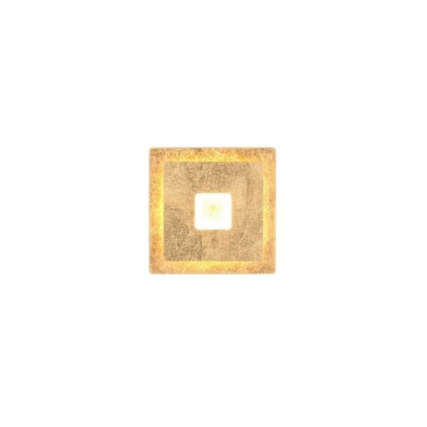 Aplique Pared LED Orientable Iluminación Indirecta LEANO 6W 3000K IP20 Cuadrado | LeonLeds