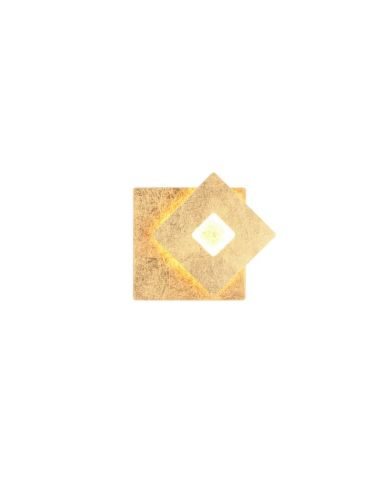 Aplique Pared LED Orientable Iluminación Indirecta LEANO 6W 3000K IP20 Cuadrado | LeonLeds