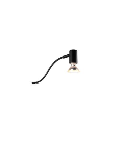 Aplique Pared Sencillo y Orientable Baño GIADA Bombilla excl.GU10 max. 5W IP44 | LeonLeds