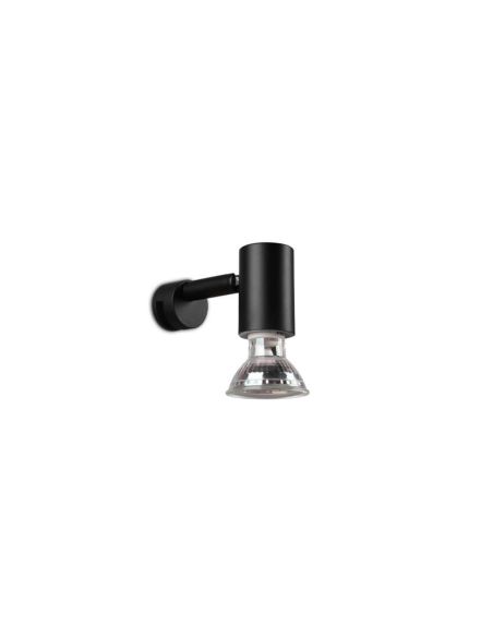 Aplique Pared Foco Orientable LORENZO Bombilla excl.GU10 max. 5W IP44 Baño | LeonLeds