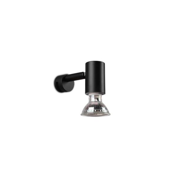 Aplique Pared Foco Orientable LORENZO Bombilla excl.GU10 max. 5W IP44 Baño | LeonLeds