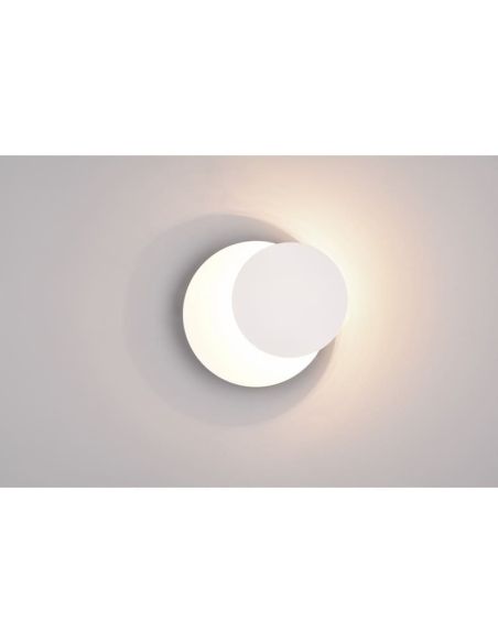 Aplique Pared LED Orientable MIO 6W 3000K IP20 Iluminación Indirecta | LeonLeds
