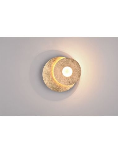 Aplique Pared LED Orientable Iluminación Indirecta LEANO 6W 3000K IP20 Redondo | LeonLeds