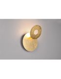 Aplique Pared LED Orientable Iluminación Indirecta LEANO 6W 3000K IP20 Redondo | LeonLeds