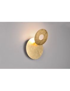 Aplique Pared LED Orientable Iluminación Indirecta LEANO 6W 3000K IP20 Redondo | LeonLeds 2