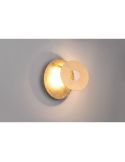 Aplique Pared LED Orientable Iluminación Indirecta LEANO 6W 3000K IP20 Redondo | LeonLeds