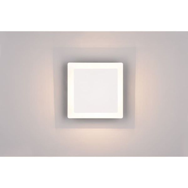 Aplique Pared LED MIO 6W 3000K Iluminación de Ambiente Cuadrado | LeonLeds