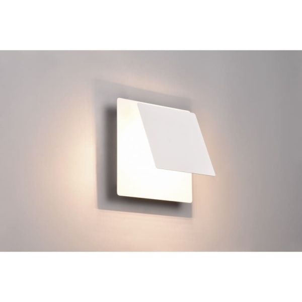 Applique murale LED MIO 6W 3000K Éclairage d'ambiance carré | LéonLeds