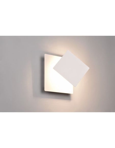 Aplique LED MIO 6W 3000K Iluminação ambiente quadrada | LeonLeds