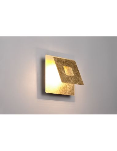 Aplique Pared LED Orientable Iluminación Indirecta LEANO 6W 3000K IP20 Cuadrado | LeonLeds