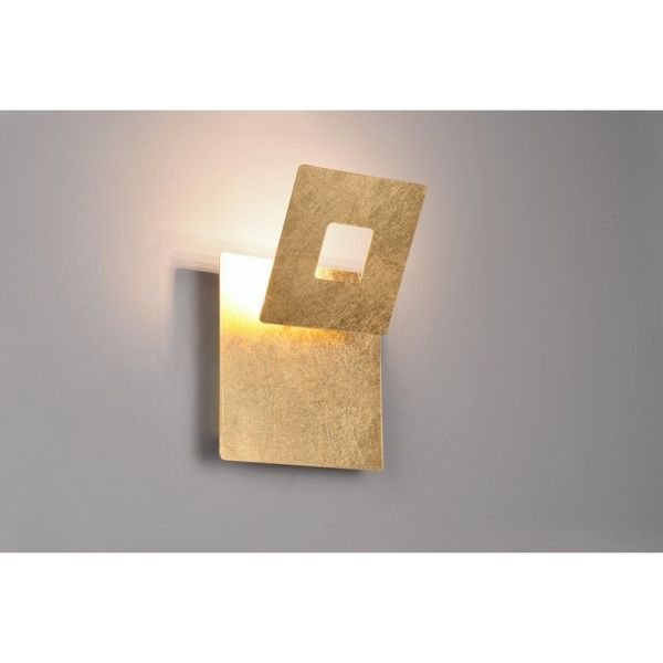 Aplique Pared LED Orientable Iluminación Indirecta LEANO 6W 3000K IP20 Cuadrado | LeonLeds