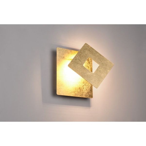 Aplique Pared LED Orientable Iluminación Indirecta LEANO 6W 3000K IP20 Cuadrado | LeonLeds