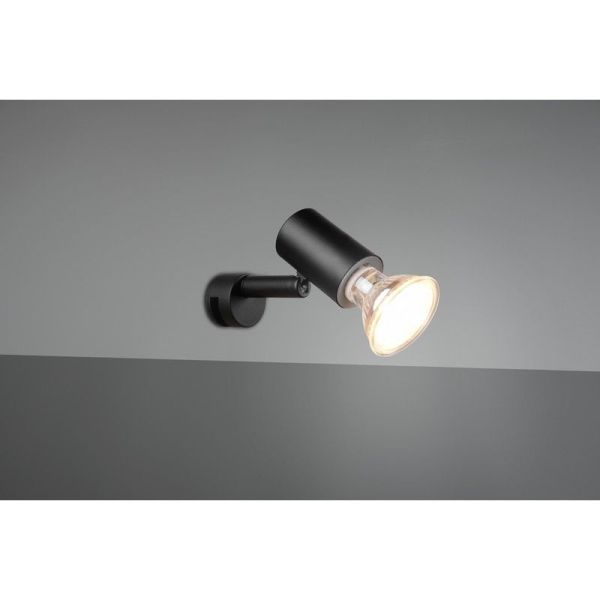 Ampoule murale spot orientable LORENZO sans GU10 max. Salle de bain 5W IP44 | LéonLeds