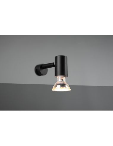 Ampoule murale spot orientable LORENZO sans GU10 max. Salle de bain 5W IP44 | LéonLeds