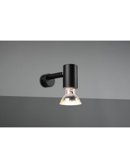 Aplique Pared Foco Orientable LORENZO Bombilla excl.GU10 max. 5W IP44 Baño | LeonLeds