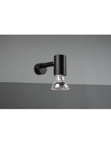 Aplique Pared Foco Orientable LORENZO Bombilla excl.GU10 max. 5W IP44 Baño | LeonLeds