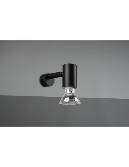 Aplique Pared Foco Orientable LORENZO Bombilla excl.GU10 max. 5W IP44 Baño | LeonLeds