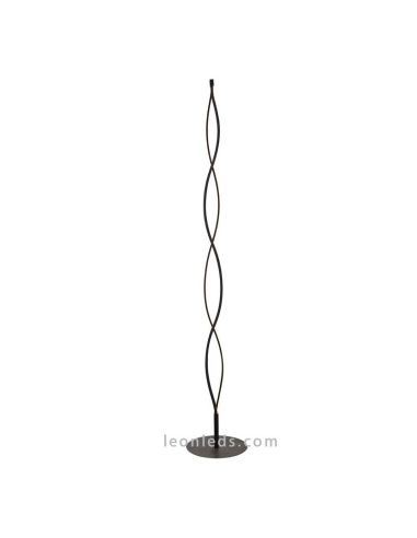 Lámpara de Pie de Salón Dimmable LED 20W Sáhara Forja para Salón Acabado Forja moderna 5401 | LeonLeds