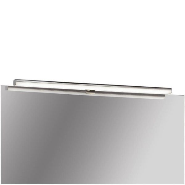 Aplique para baño DUSTIN 80cm de largo Cromo, LED integrado 15W 3000K 1200lm, IP44, 3 fijaciones